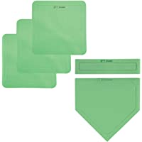 Franklin Sports - Bases de béisbol con Placa de Inicio y Goma de Jarra- Juego de Base de Goma béisbol- teeball y…